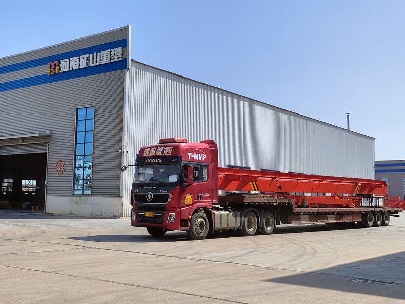 電動(dòng)葫蘆門式起重機(jī)  MHxh10t—14m 外懸3.5/1.5m 制作完成，發(fā)往青海交付客戶使用