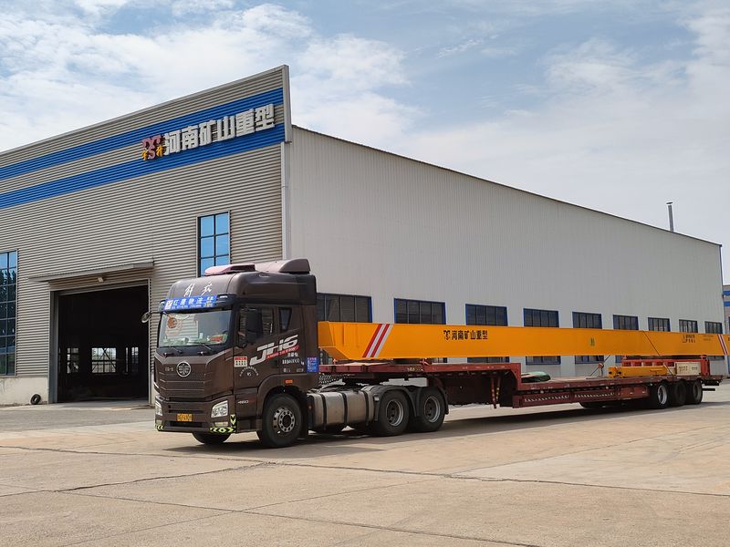 電動單梁起重機 HD5t—22.5m 制作完成，發(fā)往江西南昌交付客戶使用。